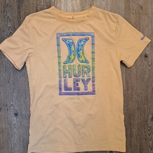 Hurley Tan Graphic T-Shirt